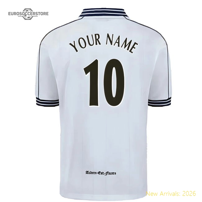 Premium 1997-1999 Tottenham Home Pony Retro Shirt (your Name)