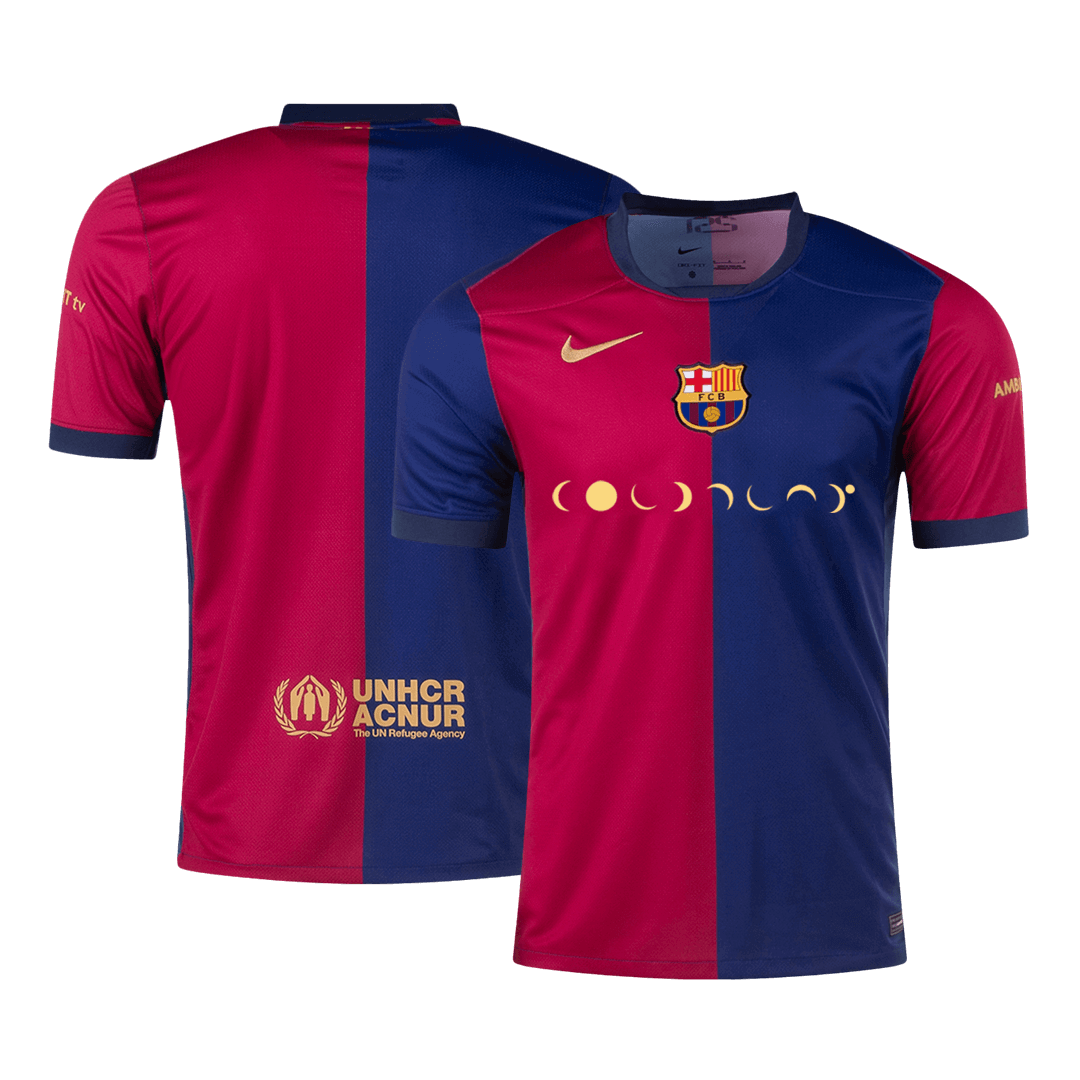 Barcelona Home  Soccer Jersey 2024/25 - COLDPLAY Authentic Kit