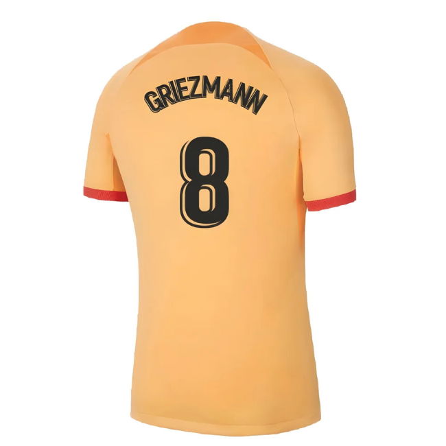 GRIEZMANN 8 2022-2023 Atletico Madrid Football Club Third Shirt
