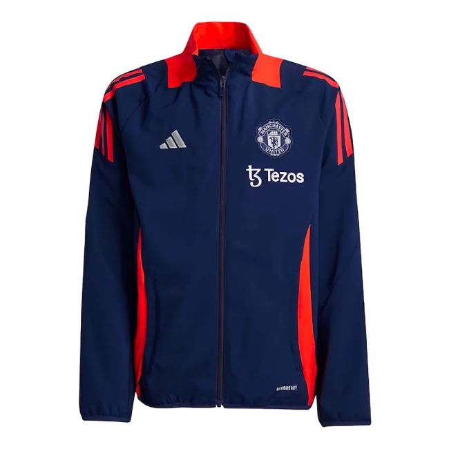 2024-2025 Shirt by Man Utd Presentation Jacket