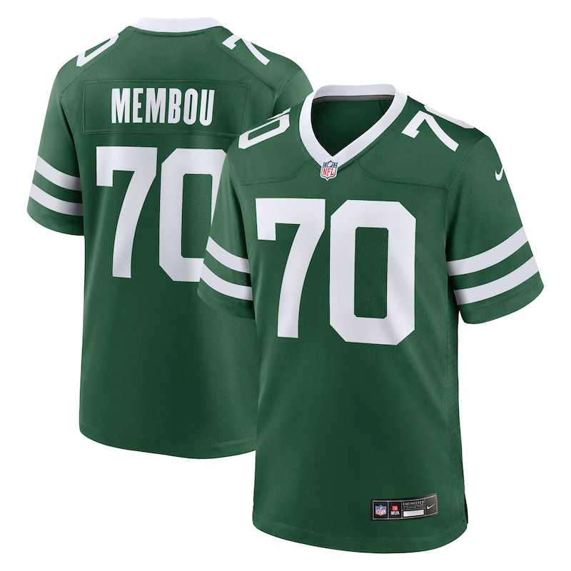 None Armand Membou NY Jets Stylish Premium-Quality Jersey Game Day Wea