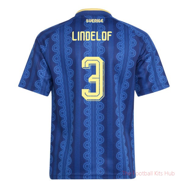2026-2027 Sweden Away Shirt (Kids) (Lindelof 3)