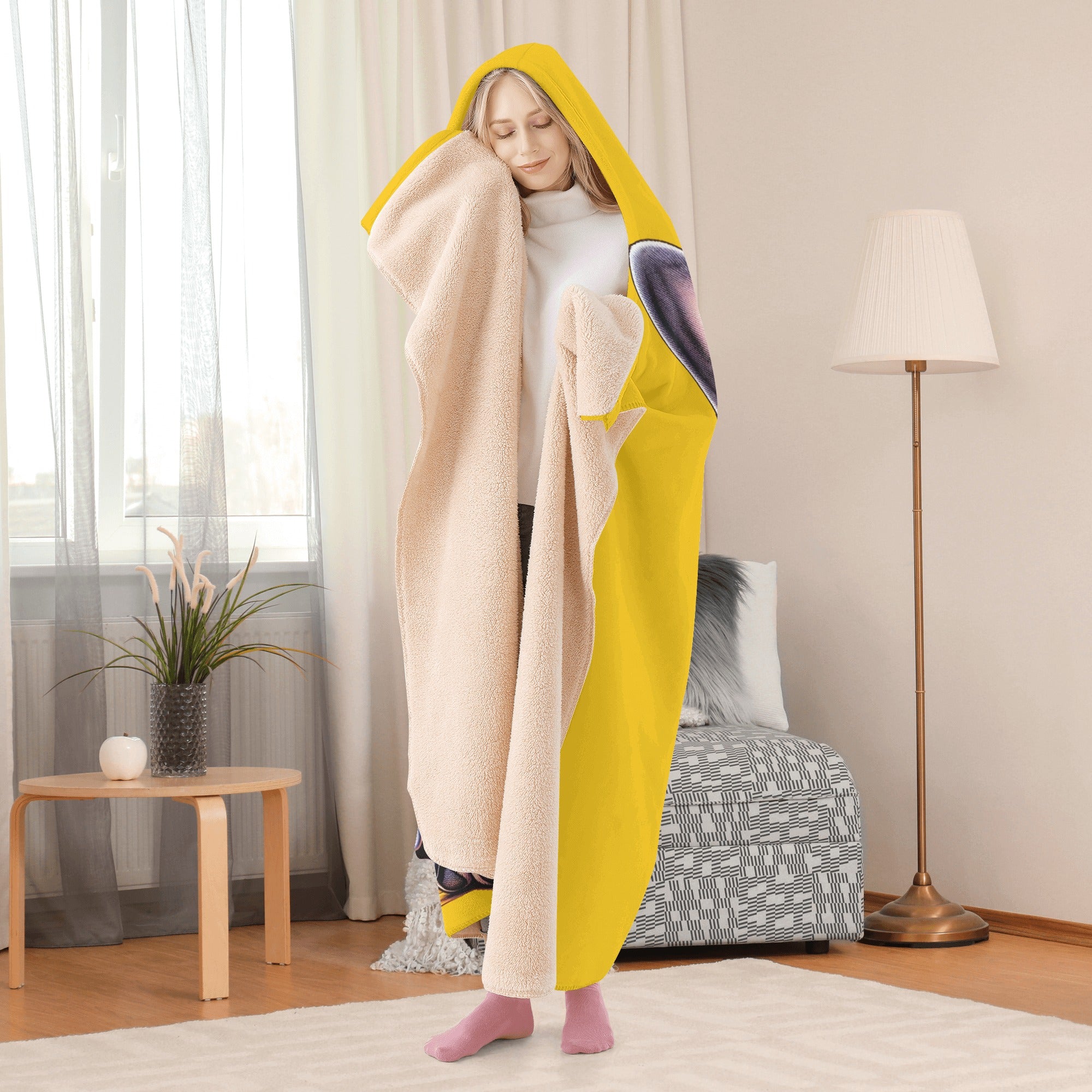 Street-Ready High-Quality Loki - Hooded Blanket for Casual Outings