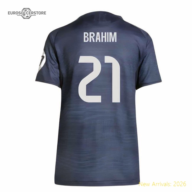 Genuine 2025-2026 Real Madrid Authentic Away Shirt (Ladies) (Brahim