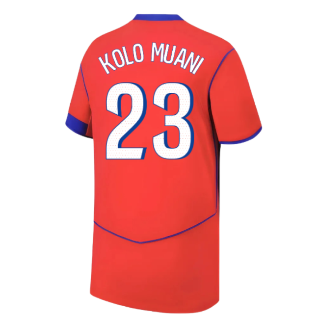 Supporter 2025-2026 Psg Third Shirt (Kids) (Kolo Muani 23)