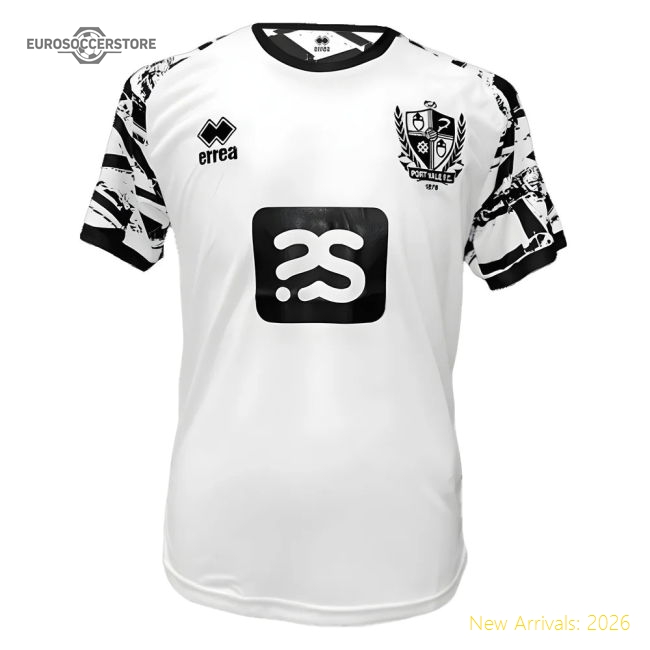 Elite 2022-2023 Port Vale Home Shirt - Economical - Premium Quality
