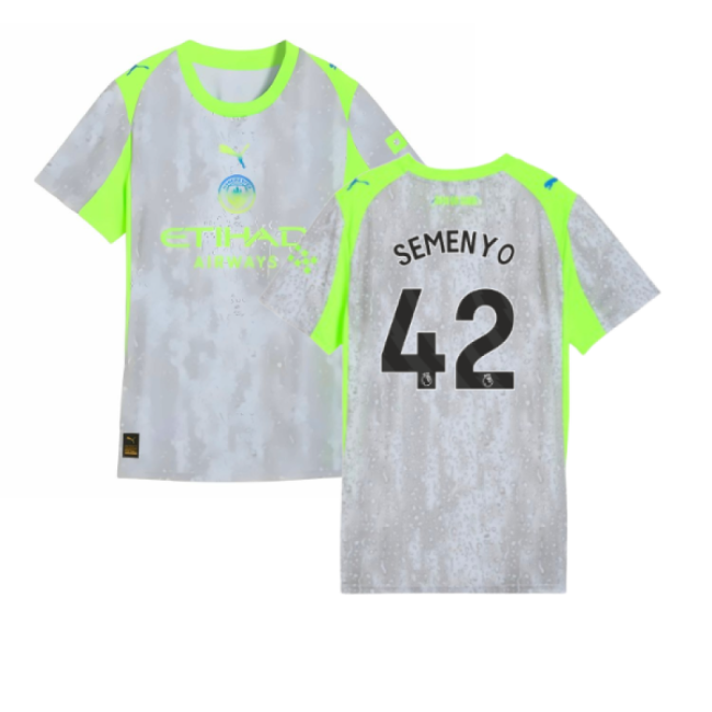 Chic Man City Womens Jersey Semenyo 2025-2026 Advanced Textile