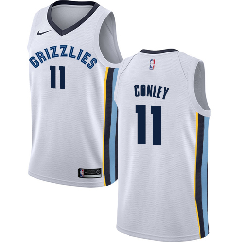 Nike 76ers White Memphis Grizzlies #11 Jersey - On Sale NBA Fan Apparel