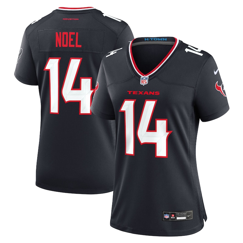 None Jaylin Noel HOU Texans Premium Material Replica Jersey for NFL Fa