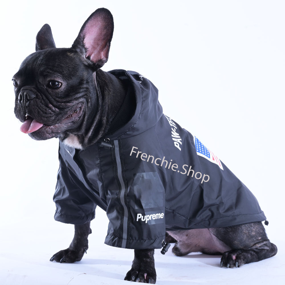 Stylishpaw - Comfortable Raincoat [black Edition] Dog Supplies