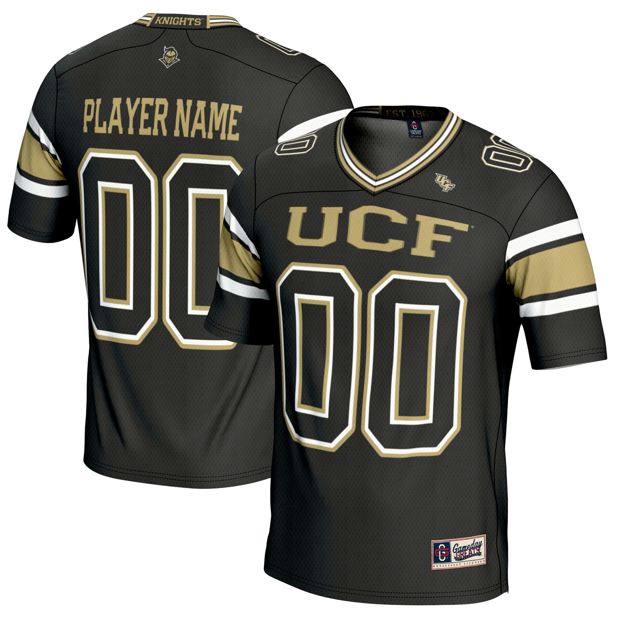 [DDG] UCF Knights GameDay Greats NIL Pick-A-Player Football Jersey - Black