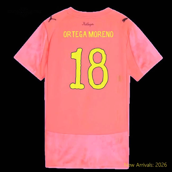 Exclusive Football Team Womens Ortega Moreno Jersey 2025-2026