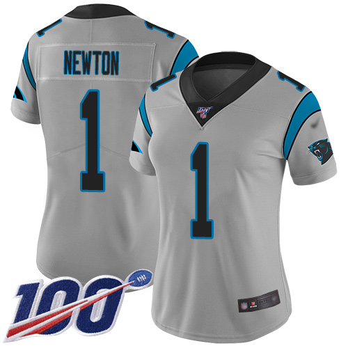 Authentic NFL C P Panthers #1 Cam Newton Team Color Limited Jersey