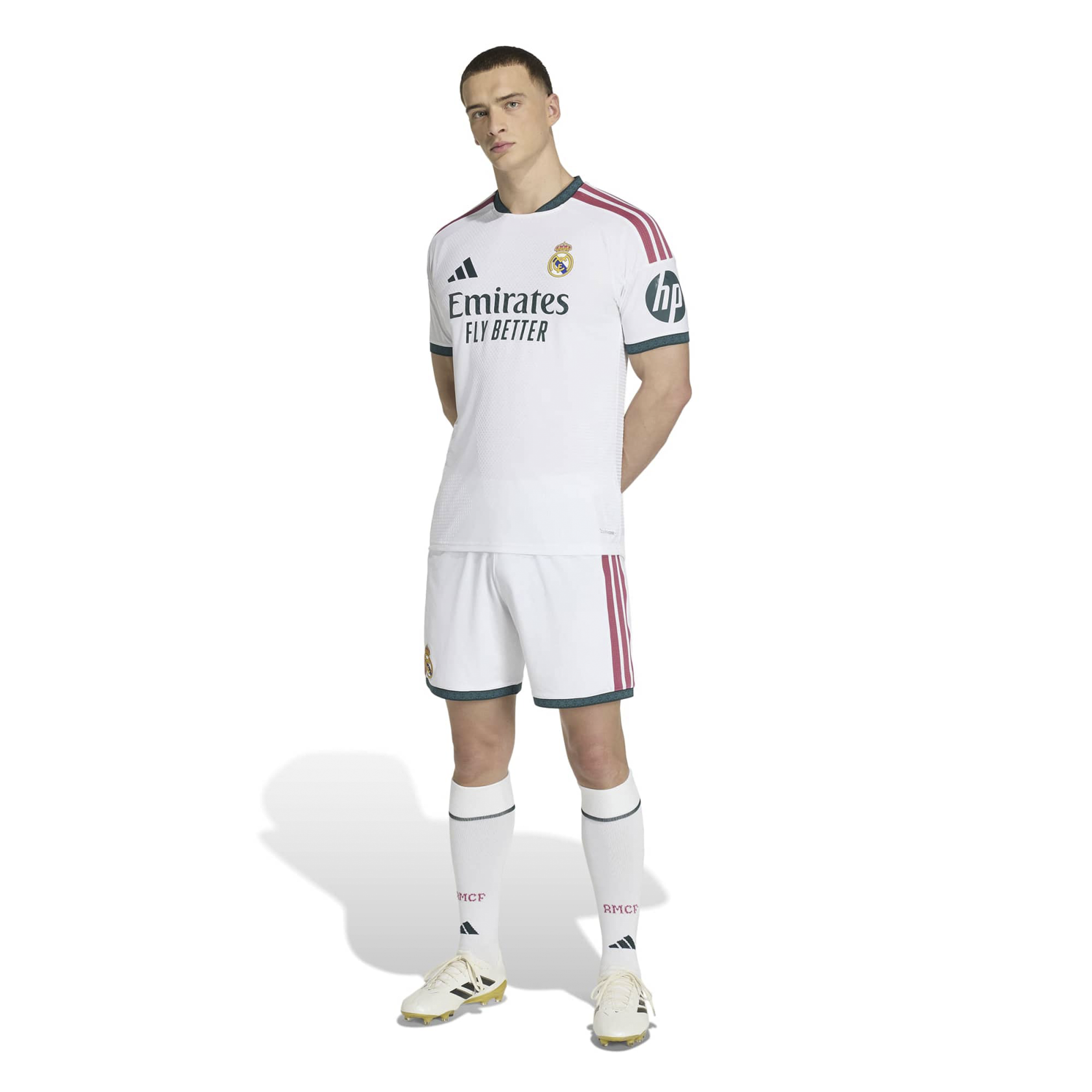 [JED] Real Madrid 2026/27 Home On-Field Authentic Patch Jersey - White