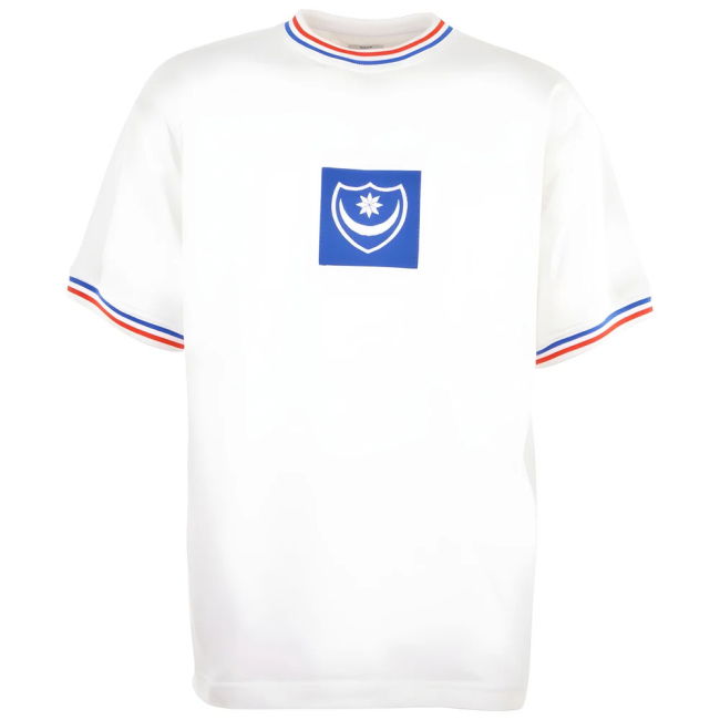 Portsmouth 1970s Away Retro Football Shirt | Premium Material