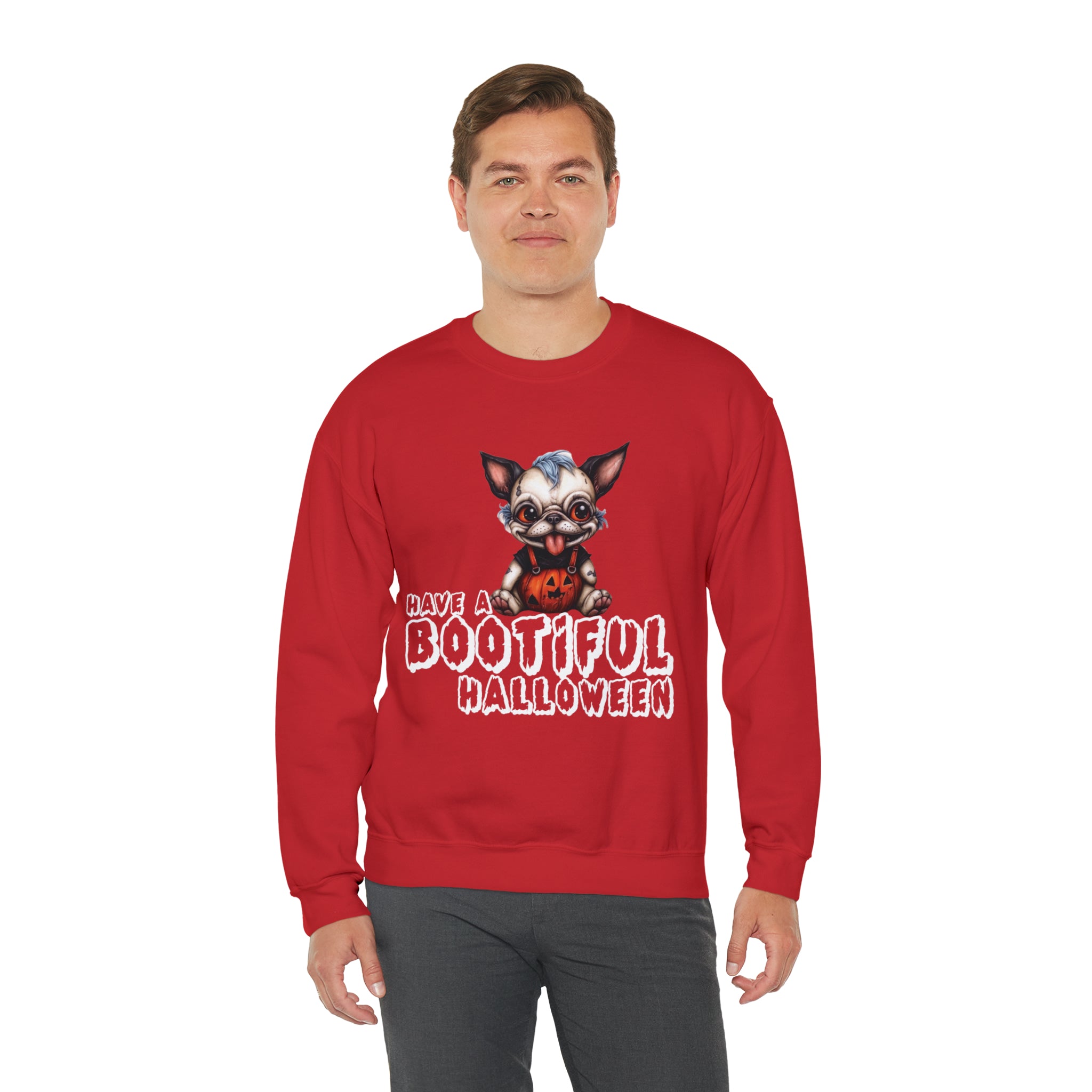 Bootiful - Dog Owner Halloween Unisex Sweatshirt Indoor Comfort