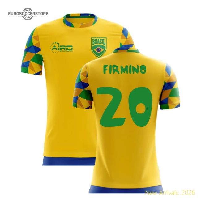 Football Brazil Official Jersey (2025-2026) Athletic Performance