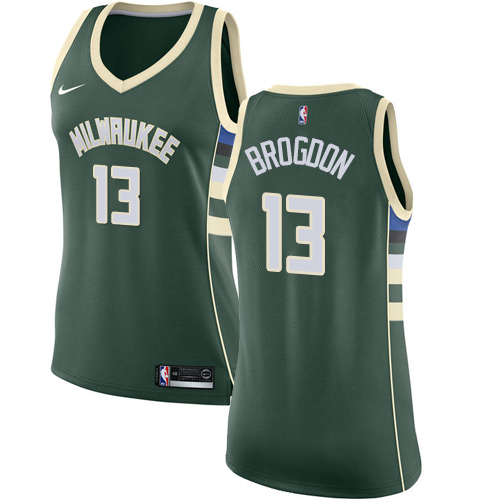 MIL Green Nike M. Bucks #13 NBA Jersey Game Day Wear Game Day Wear