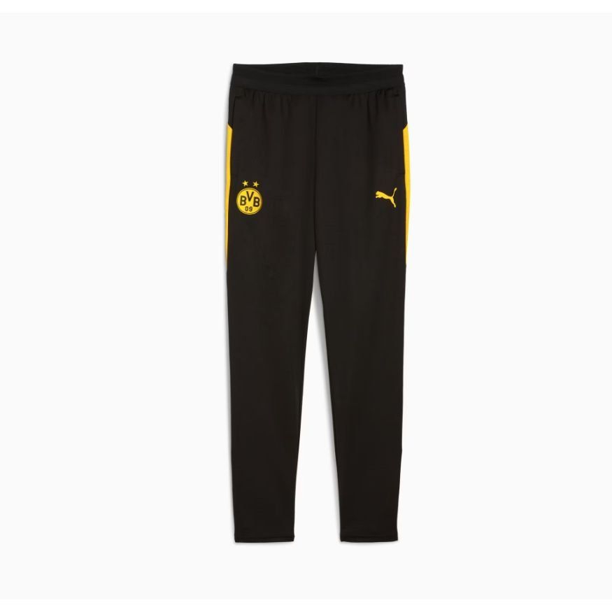 Dortmund Training Trousers - PUMA Black/Faster Yellow Kids