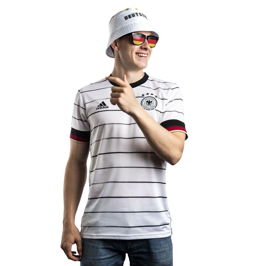 Deutschland Bucket Hat Pure White/yellow/red/jet Black