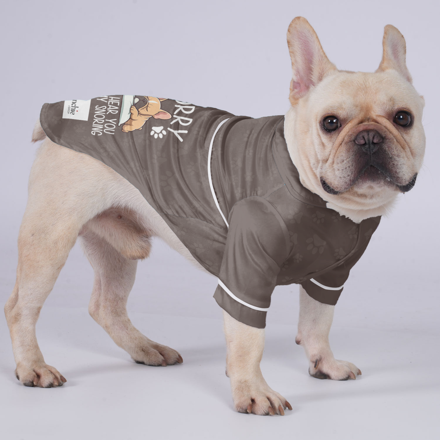Snoring - Safe Pajamas For French Bulldog Winter Wear | Breed-optimized