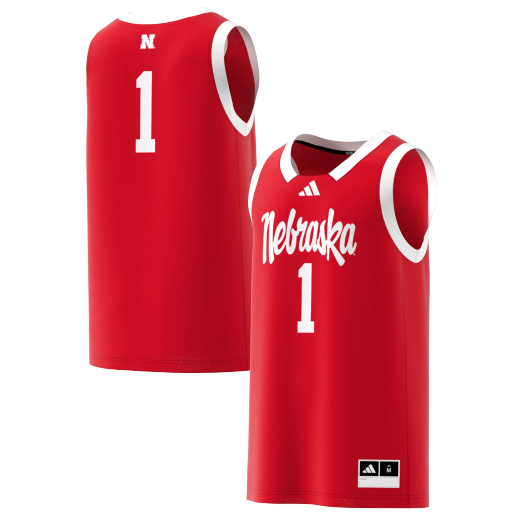 [NJP] Nebraska Huskers Replica Swingman Jersey - Scarlet