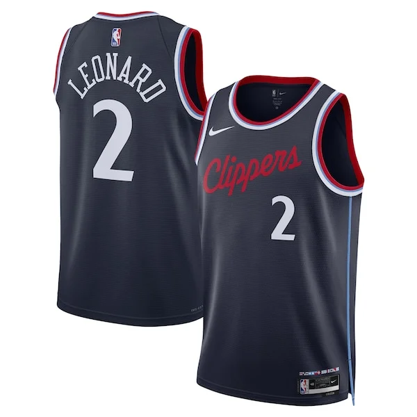 Kawhi Leonard LAC Swingman Jersey - genuine NBA - Navy training
