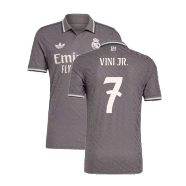 Pro-level Third Real Madrid Vini Jr. Jersey 2024-2025 Quick-dry