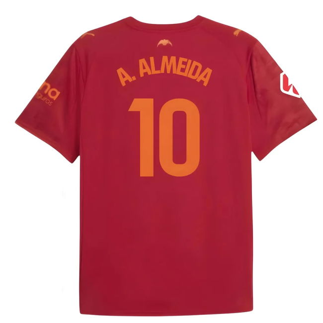 2025-2026 Valencia Away Shirt for (Youth