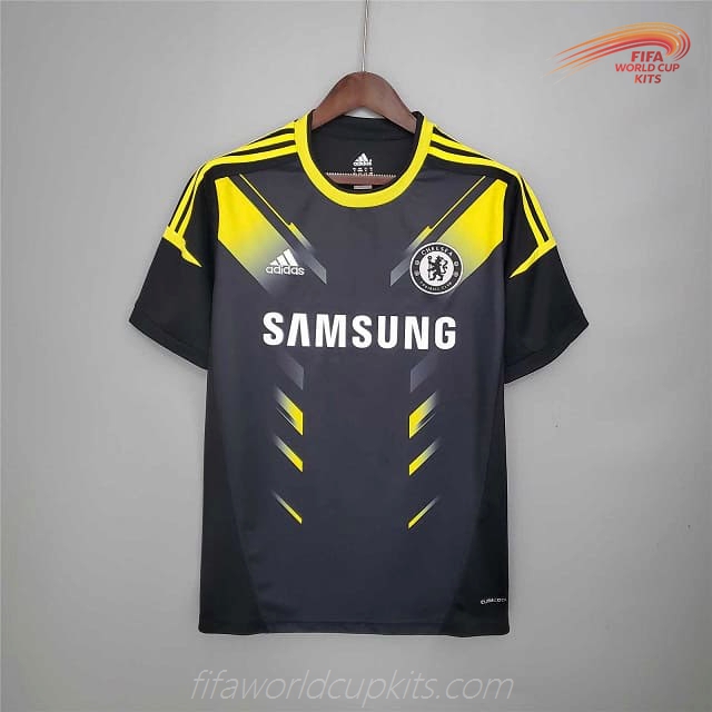 Chelsea 12-13 Third Black Football Kit