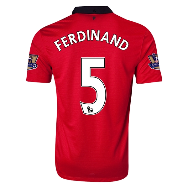 Professional Grade Man Utd 13-14 Manchester United 5 FERDINAND Home