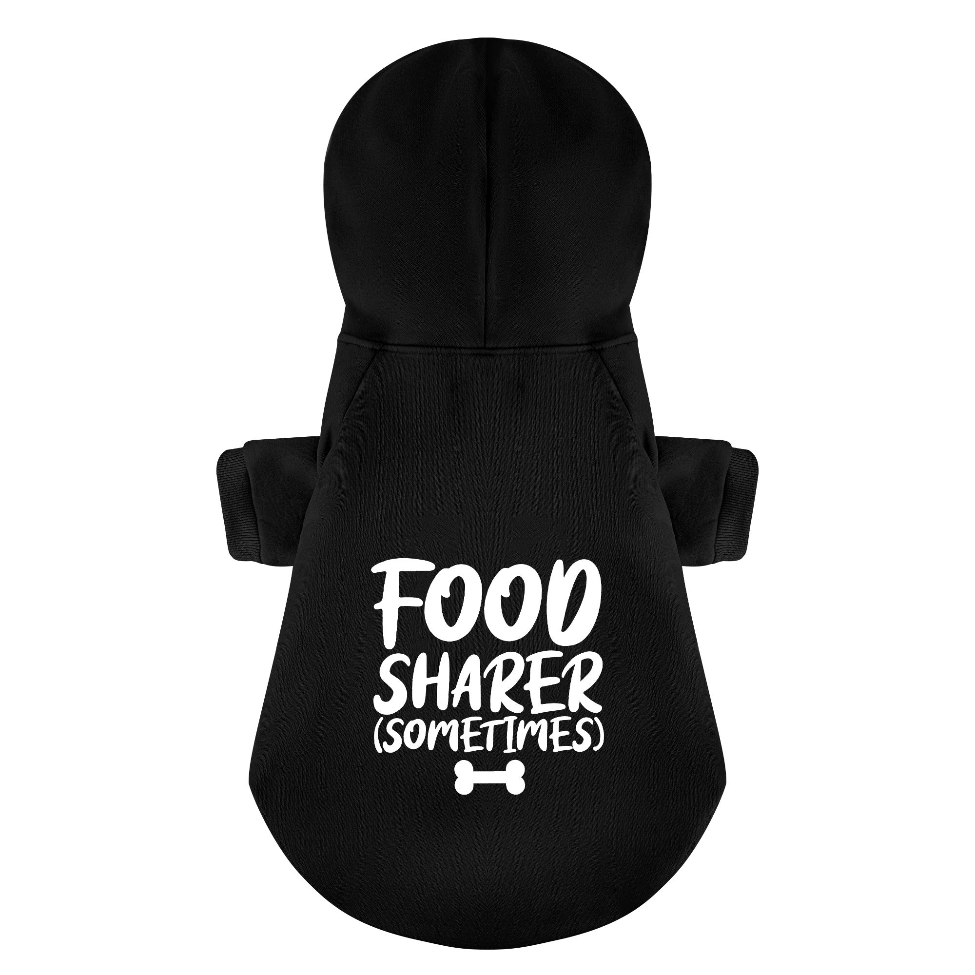 Food lover and Food sharer (sometimes) - Matching French Bulldog Hoodies – Stylish, Cozy & Personalized!