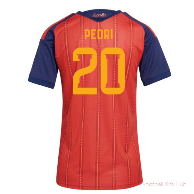 2026-2027 Spain Home Shirt (Womens) (Pedri 20)