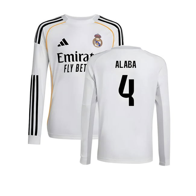 Top-Grade 2025-2026 Real Madrid Long Sleeve - UA Jersey