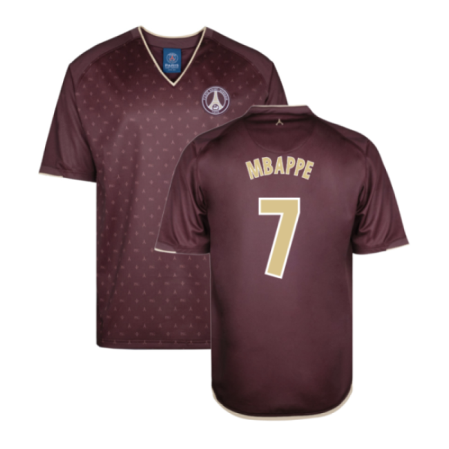 Authentic Design Supporter Psg Mbappe #7 Updated Design Jersey