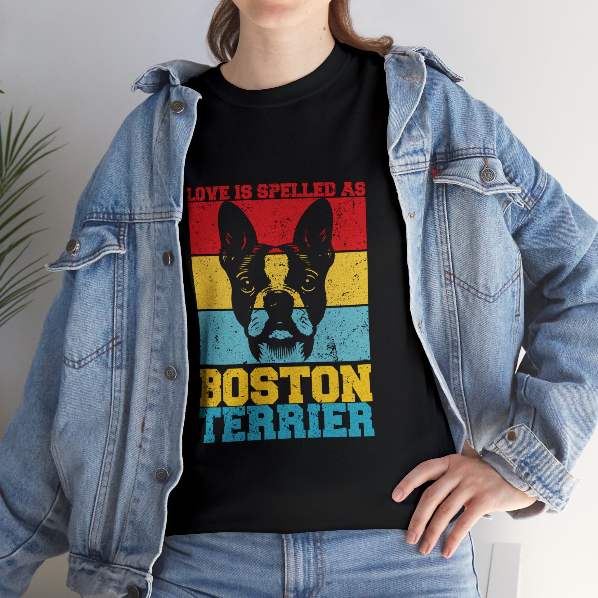- Bulldog Inspired Unisex Tshirts For Boston Terrier Lovers Everyday Use