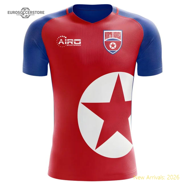 Exceptional 2025-2026 North Korea Home Concept Football Shirt