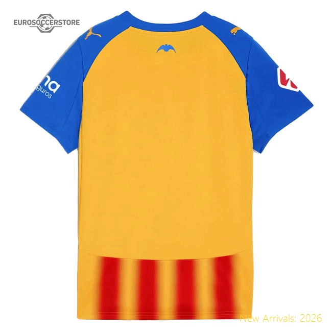 2025-2026 Valencia Third Shirt (Kids) For Men And Women