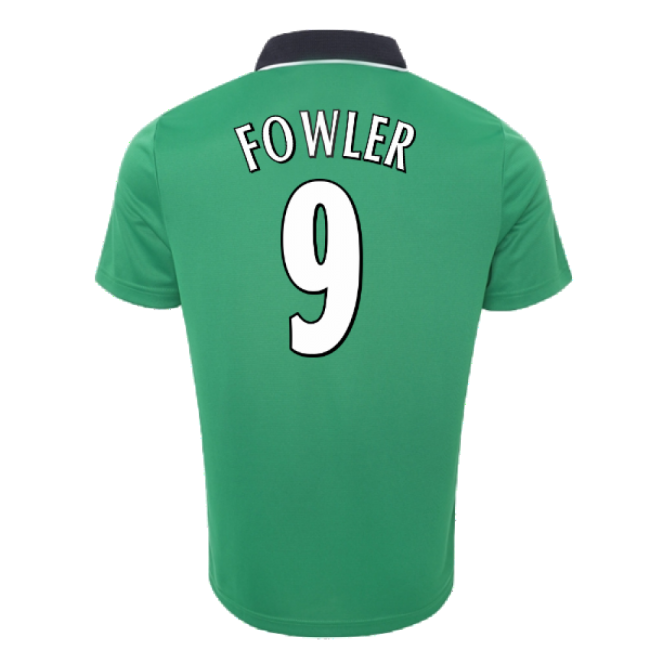 Elite Performance Liverpool Liverpool Away Retro Shirt Fowler #9 F...
