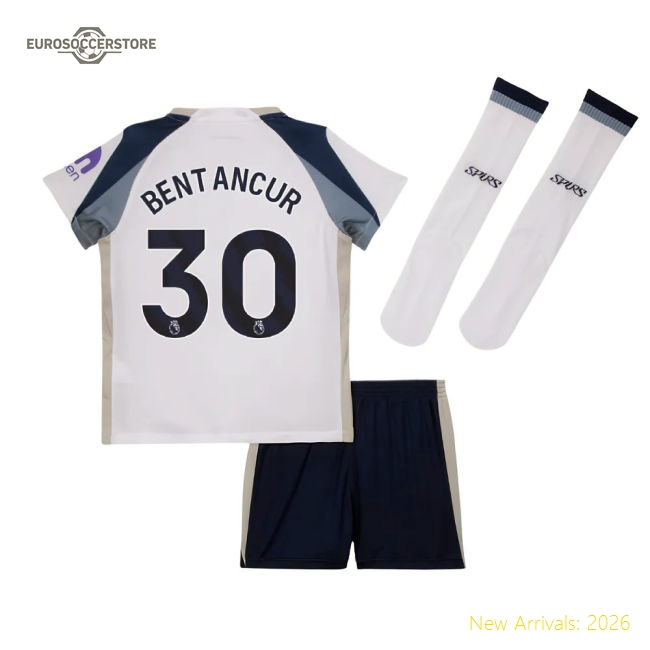 2025-2026 Tottenham Home Little Kids Mini Kit (Bentancur 30)
