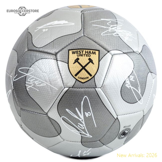 West Ham United Fc Camo Sig Football - Collectors Item