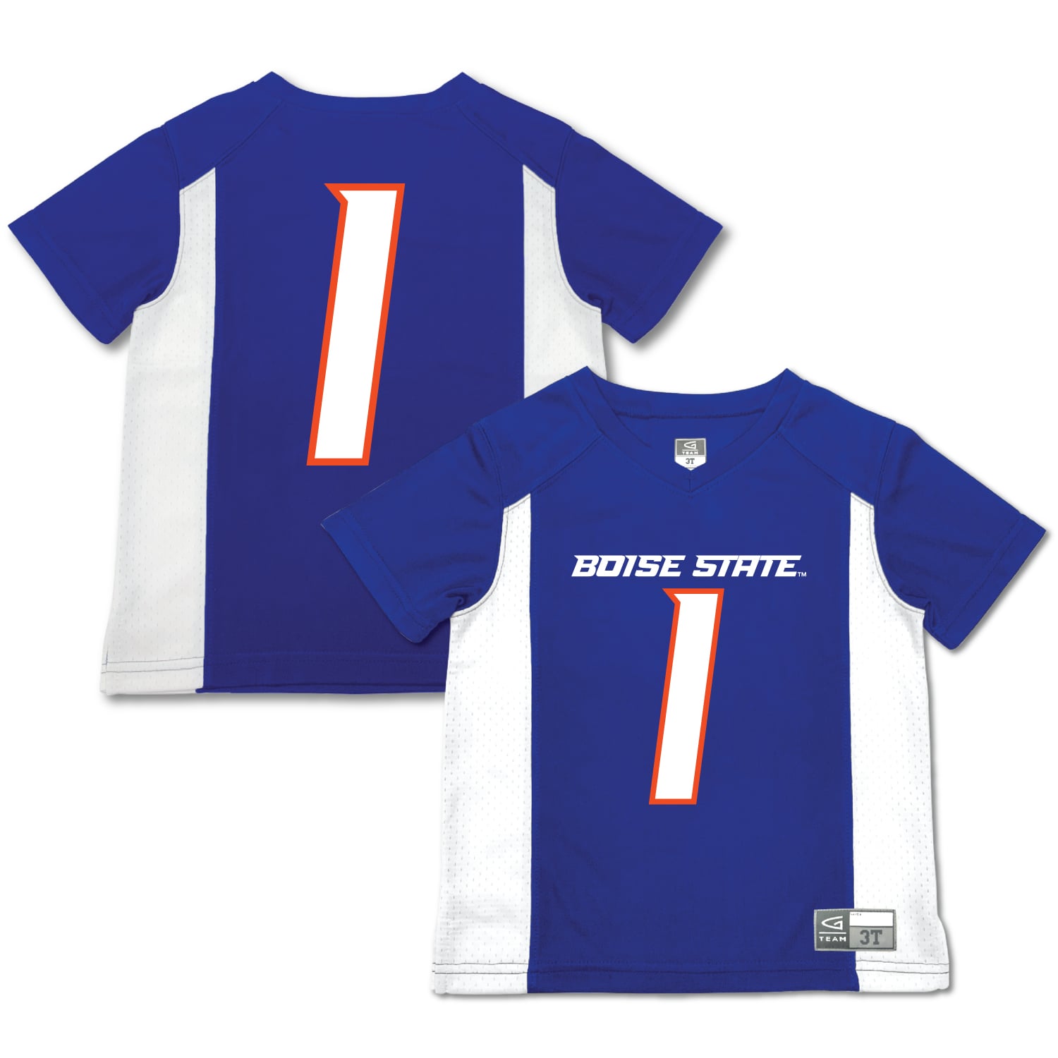 #1 Boise State Broncos Garb Toddler Football Jersey - Royal