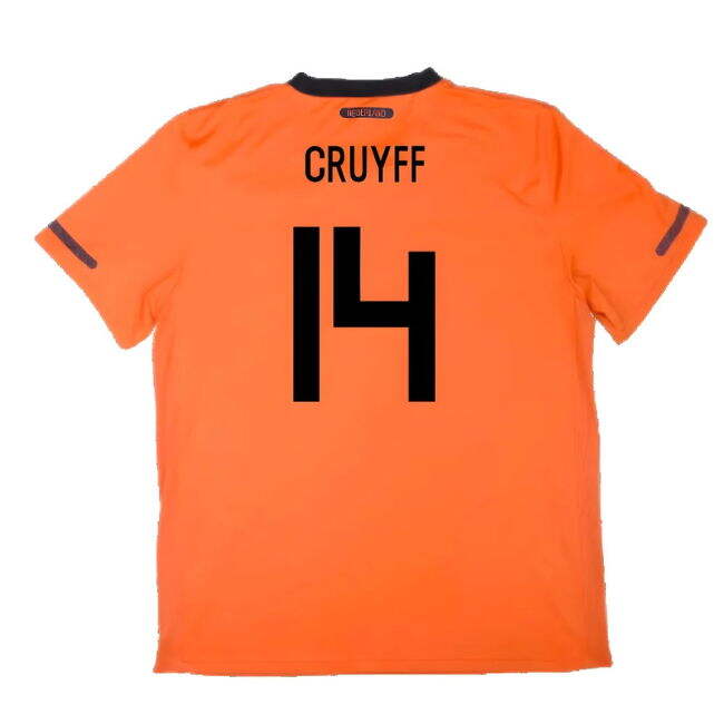 Cost-effective Holland 2010-11 Home Shirt ((Excellent) S) (Cruyff 14) Online Shop