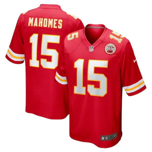 Kansas City Chiefs Game NFL Jersey - Red | High-Quality Football Ap...