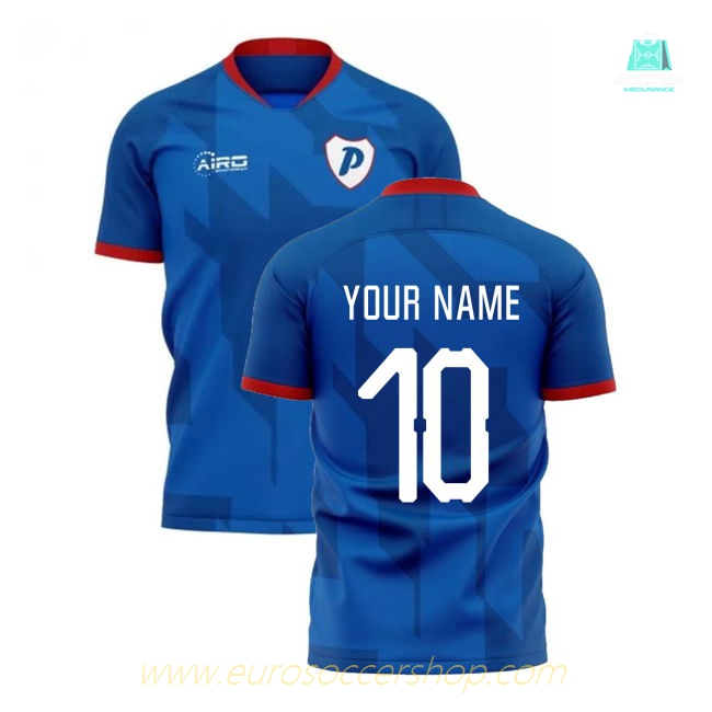 2025-2026 Portsmouth Home Concept Football Shirt (Your Name)