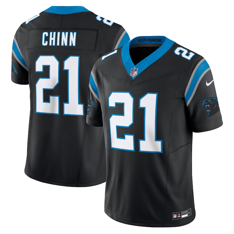None Jeremy Chinn Carolina Panthers Powerhouse Team Replica Jersey