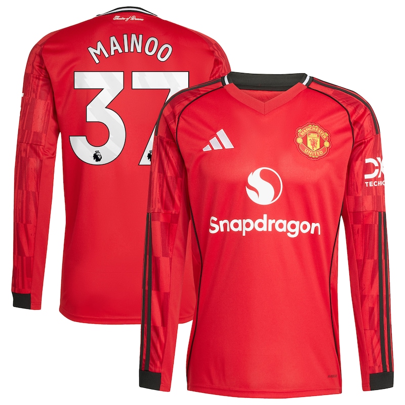 Excellent Man Utd Men's 2025 Replica Player Jersey - Authentic Soccer...