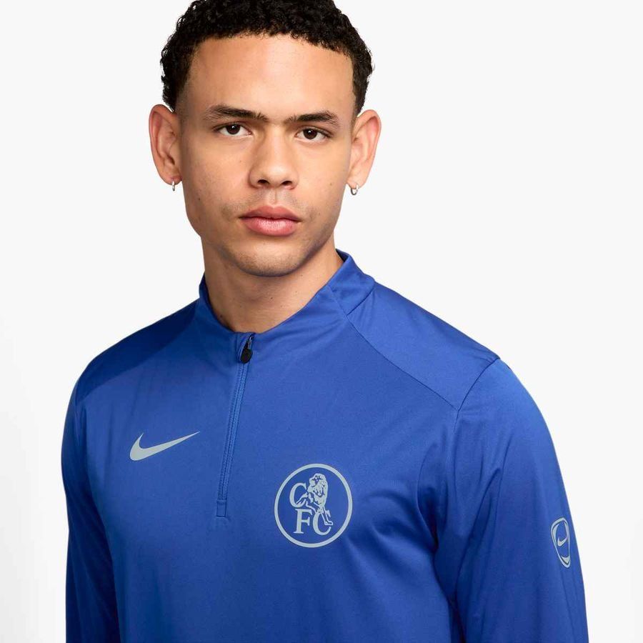 Chelsea Training Shirt SF Strike Drill 3rd - Game Royal/Field Silver