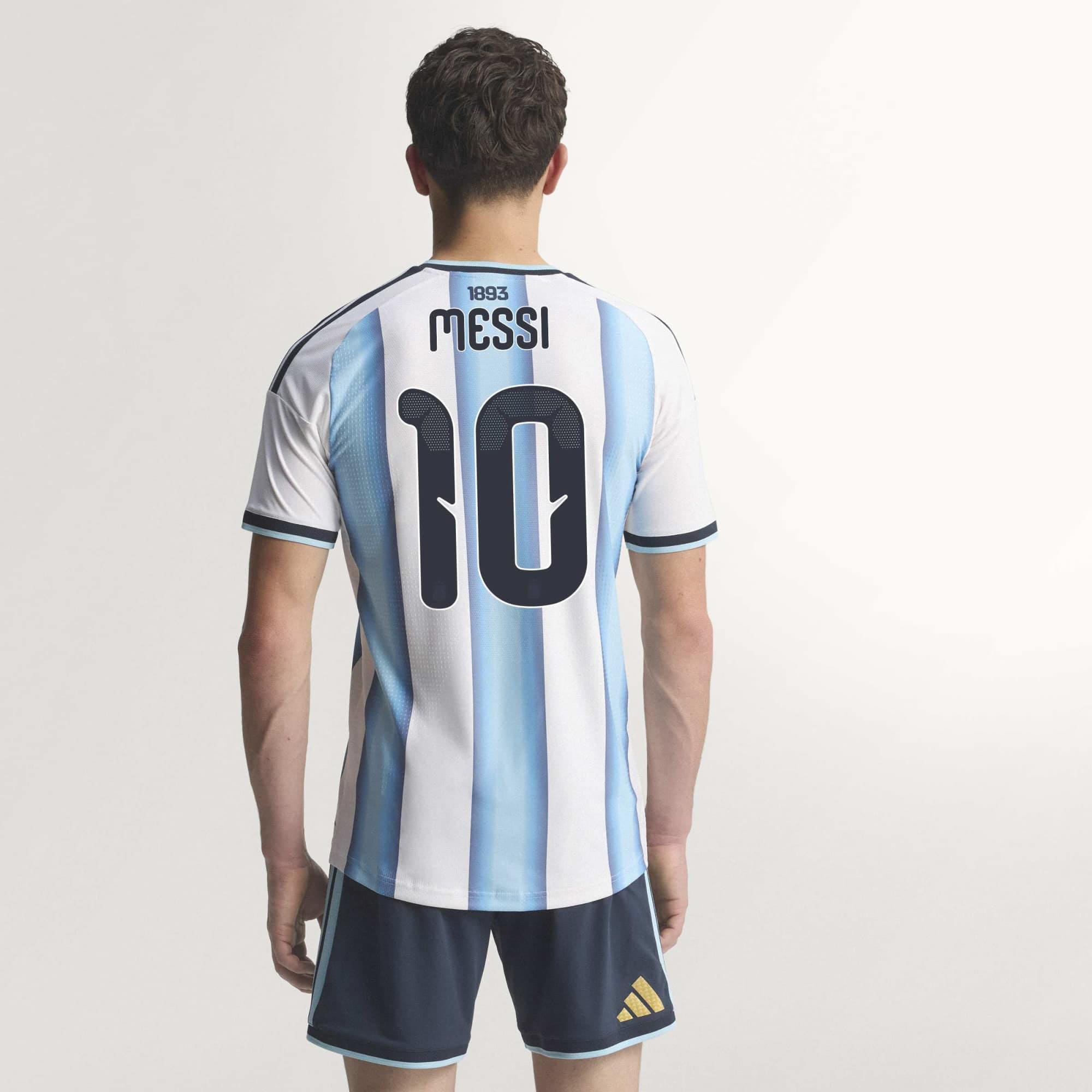 [SPK] Lionel Messi Argentina National Team adidas 2026 Home On-Field Authentic Jersey - White