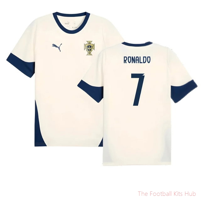 2025-2026 Portugal Training Jersey (Sugared Almond) (Ronaldo 7)